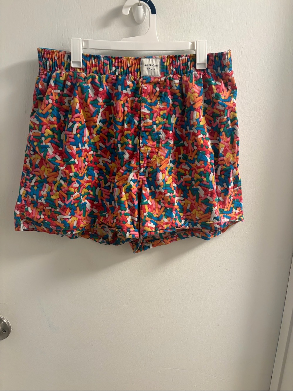 American Eagle Colorful Sprinkles Boxer Shorts Size Medium